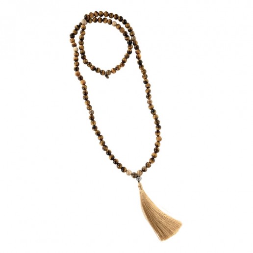 Collana Mala Occhio di Tigre