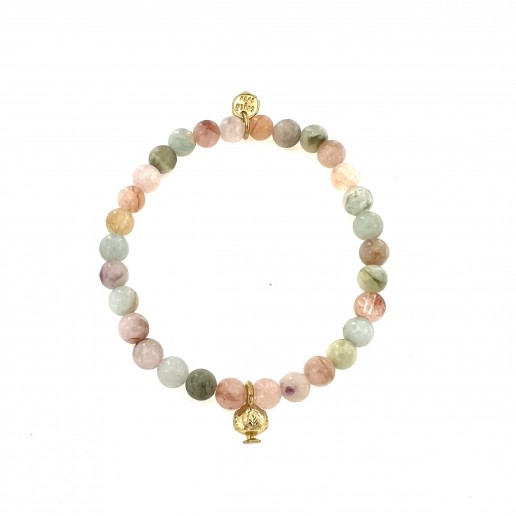 BRACELET PIERRE MORGANITE et PUMINO