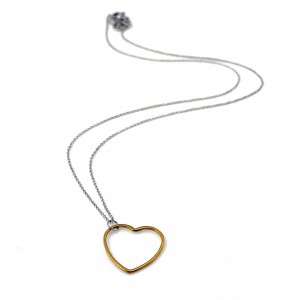 Collier avec cœur 