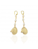 Shell and Pearl Earrings