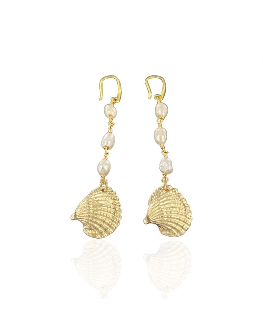 Philip Jones Orecchini A Calabrone Placcati Oro - Ipoallergenici, Chiusura Farfalla, 8x11mm - Confezione Regalo In Velluto
