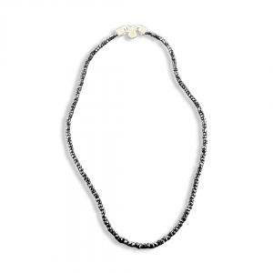 Collana Pietre Spinelli Neri