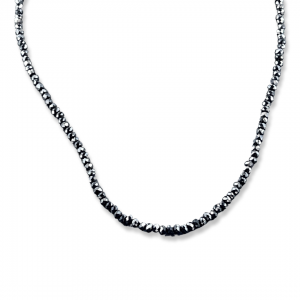 Black Spinelli Stones Necklace