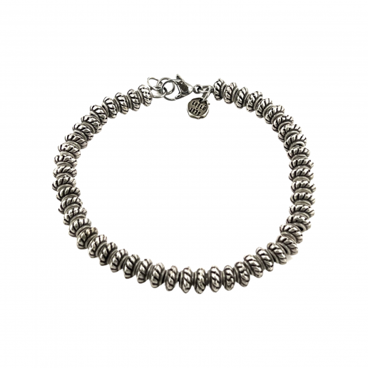 BRACELET with WORKED ELEMENTS