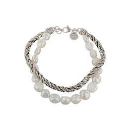 Pearl Bracelet and Chain