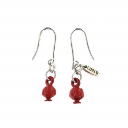 Red Pumino earring