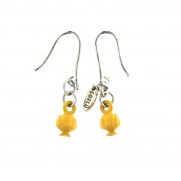 Yellow Pumino earring