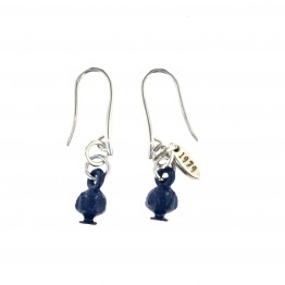Blue Pumino earring