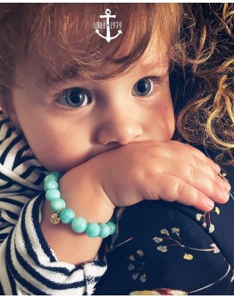 BRACCIALE BABY GIADA AZZURRA