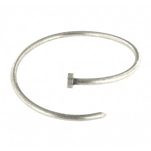 BRACCIALE CHIODO RIGIDO ARGENTO