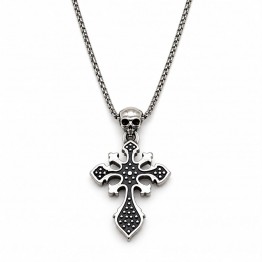 Collana Skull Croce