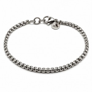 BRACCIALE CATENA QUADRATA SLIM
