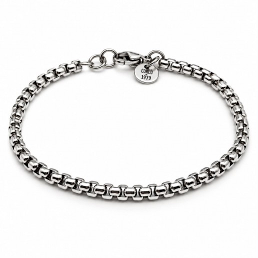 BRACCIALE CATENA QUADRATA