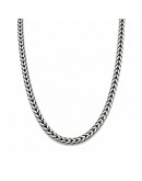 Ear Link Chain Necklace with Croissant