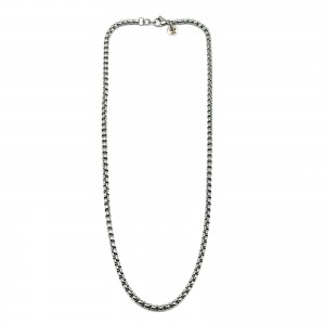 Square Snake Chain Necklace