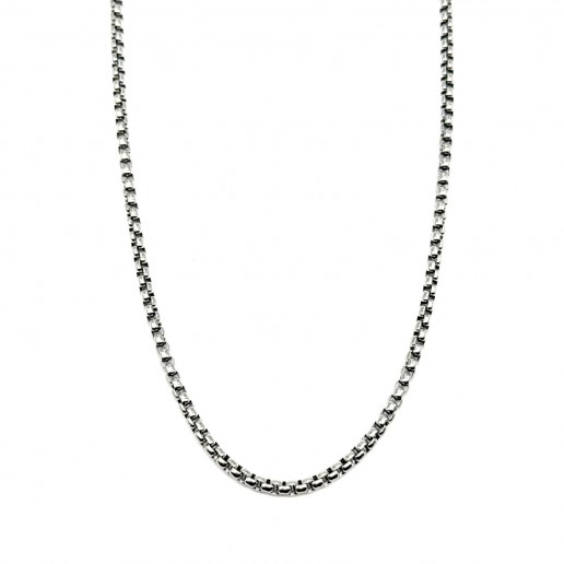 Collana Catena Snake Quadrato