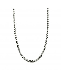 Collana Catena Snake Quadrato