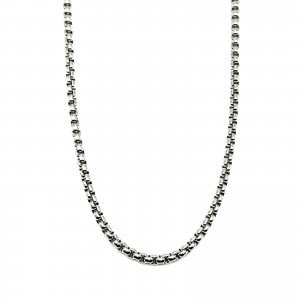 Square Snake Chain Necklace