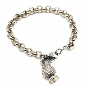 BRACCIALE PIGNA ARGENTO
