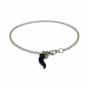 BRACCIALE CORNETTO NERO Opaco