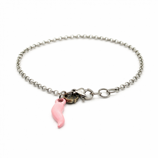 KORNETT-ARMBAND Rosa