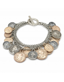 PULSERA DE MONEDAS ROMANAS