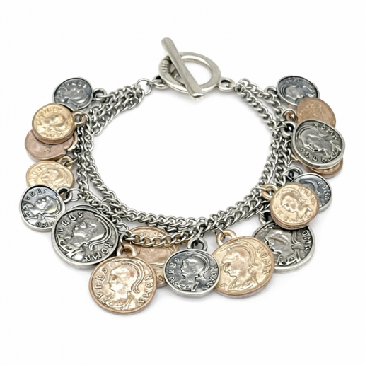 BRACCIALE MONETA ROMANA