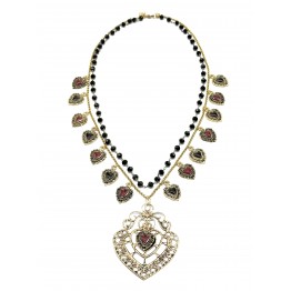 Collana Sacro Cuore Filigrana