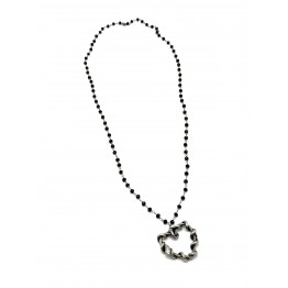 Collana Onice Sfaccettato e un cuore serpente