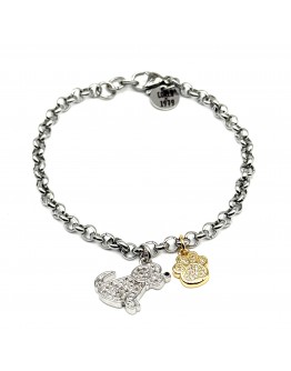 Bracciale cagnolino e zampina 