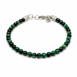 BRACCIALE OCCHIO DI TIGRE VERDE