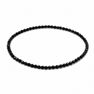 Cavigliera Pietre onice nero