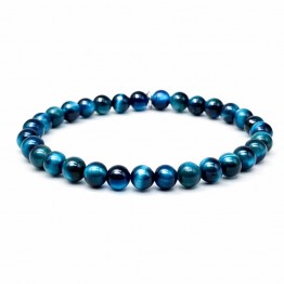 Light blue tiger eye bracelet
