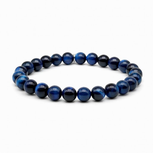 Bracciale Occhio di Tigre Blu