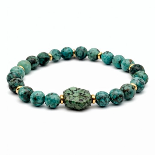 African Turquoise stone bracelet 