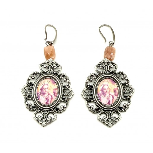 Saints and Sinners Earrings Santa Maria De Finibus Terrae