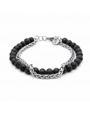 Armband aus Lavastein