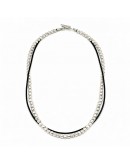 BRACELET/NECKLACE Nuggets - Leather