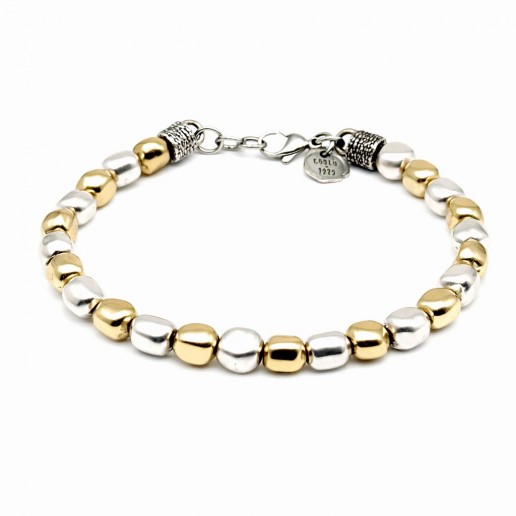 NUGGETS BRACELET Silver - Gold