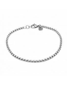 BRACCIALE CATENA SNAKE QUADRATO 