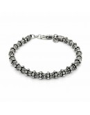 BRACELET WITH DOTTED THROUGH ELEMENTS