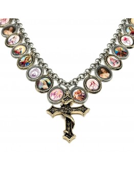 Collana Santi e Peccatori con croce