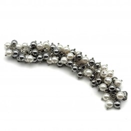 Pearls and Hematite Bracelet 