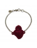 SACRED HEART BRACELET Flocked