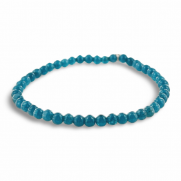 Clear blue quartz bracelet
