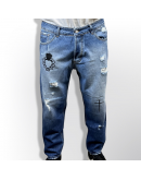 CORLÙ 1979 JEANS MIT PRINT