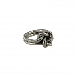 Knot Ring 925% Silver