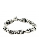 Braided Mesh Bracelet 925% Silver