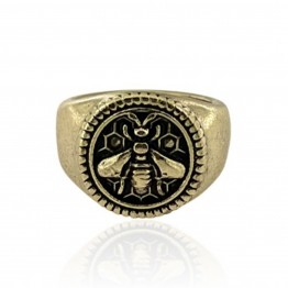 Bumblebee Ring, Bathed in 925% silver