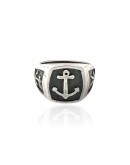 Anchor Ring, Dipped in 925% silver
